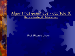 Representação numérica - Algoritmos Genéticos, por Ricardo Linden