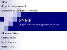 SNMP - Grupo de Teleinformática e Automação