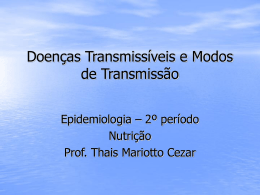 Doenças Transmissíveis - Universidade Castelo Branco