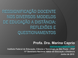 Marina Caprio - Instituto Federal de São Paulo - IFSP