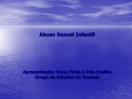 Abuso Sexual Infantil (ASI): a) Comportamentos