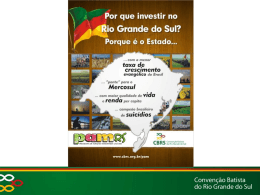 Slide 1 - Convenção Batista do Rio Grande do Sul