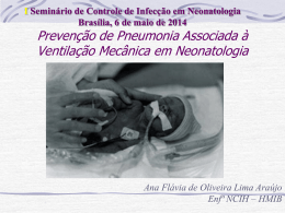 Prevenção de Pneumonia Associada à