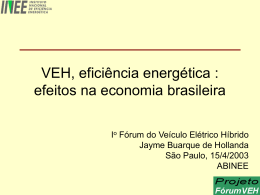 VEH - Economia Brasileira