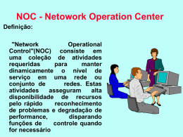 NOC - Netowork Operation Center