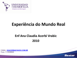 Experiência do Mundo Real - Ana Claudia Acerbi Vrabic