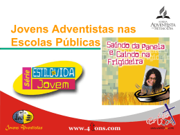 5016 jovens adventistas nas escolas publicas