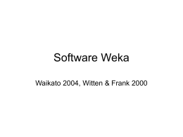 Software Weka