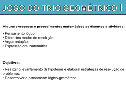 Jogo Trio Geométrico I