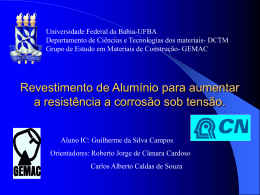 Apresentação - Universidade Federal da Bahia