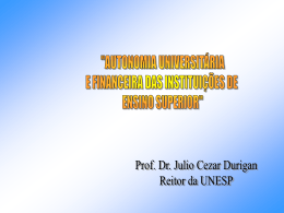 Prof. Dr. Julio Cezar Durigan