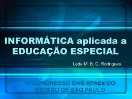 Informatica EducacionalCongressoAPAEs