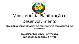 Ministério da Planificação e Desenvolvimento