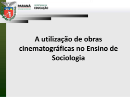 O Filme. - Sociologia