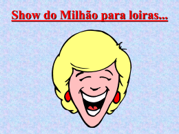 SHOW DO MILHÃO.