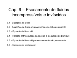 Cap-6-Escoamento de fluidos incompressíveis e invíscidos