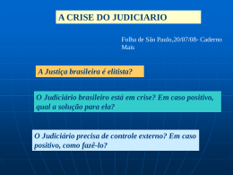 A Justiça brasileira é elitista?
