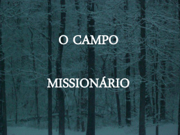 O CAMPO MISSIONÁRIO - Global Training Resources