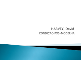 HARVEY, David - Processos de trabalho