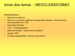 Neoclassicismo aula