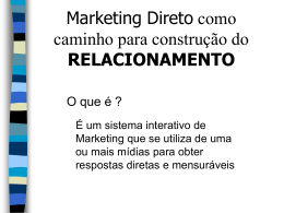 Aula 06 - Marketing Direto