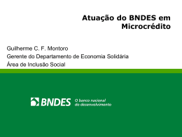 BNDES Microcrédito