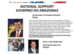 NATIONAL SUPPORT GOVERNO DO AMAZONAS