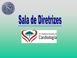 Sala de Diretrizes - Sociedade Brasileira de Cardiologia
