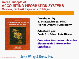 O Sistema de Informações Contábeis
