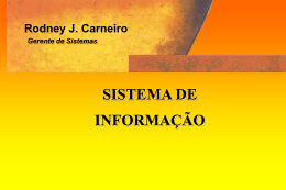 Sistema de Informaçao - rodneycarneiro.com.br
