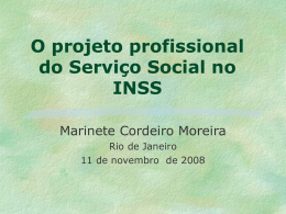 3- O Serviço Social do INSS e a Matriz teórico - CRESS-RJ