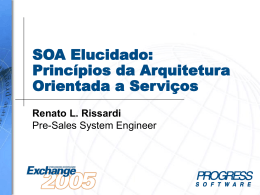 SOA-01:SOA Elucidated: Principles of Service