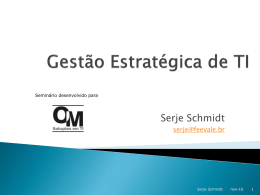 OSM Organização, Sistemas e Métodos