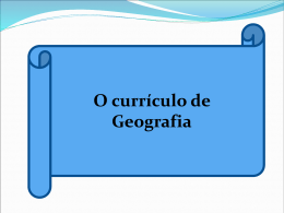 3 Currículo de Geografia.