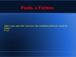 17/08/2014 - Gerson Brisola - O Encontro de Jesus com Paulo