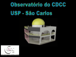 Lixão Espacial - CDCC - Universidade de São Paulo