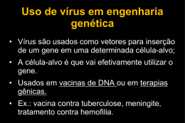 Biotecnologia e Engenharia Genética II