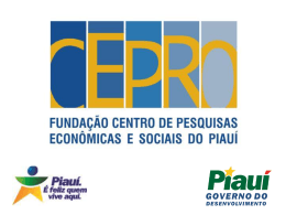 Apresentação das Contas Regionais do Piauí 2006 (slides)