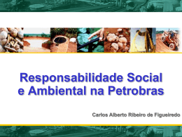 Apresentação da Petrobras - Rede de Tecnologia Social