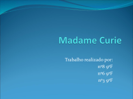 Madame Curie - TabelaPeriodica