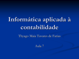 PowerPoint 2007 - Profº Thyago Maia