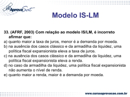 Modelo IS-LM