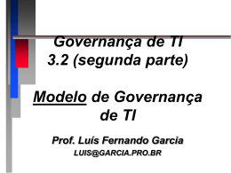3.1 Portfolio de TI - Prof. Dr. Luis Fernando Garcia