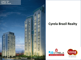Cyrela Brazil Realty A Cyrela Brazil Realty