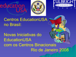 EducationUSA Educational Advising Centers