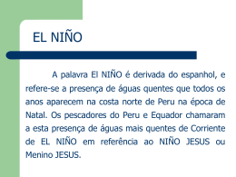 U15 - El Niño, La Niña e ODP
