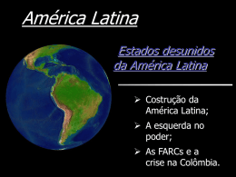 América Latina: quintal de atuação dos EUA