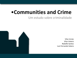 Communities and Crime