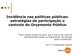 Orçamento Público - Câmara Municipal de Belo Horizonte