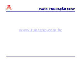 Portal Fundação CESP